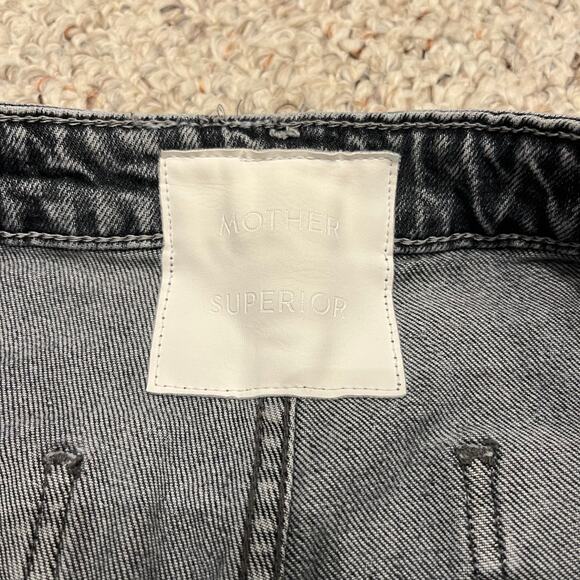 Mother Superior The Private Zip Pocket Ankle Jeans Sz 28 Shadow Dancing Denim - Picture 3 of 9